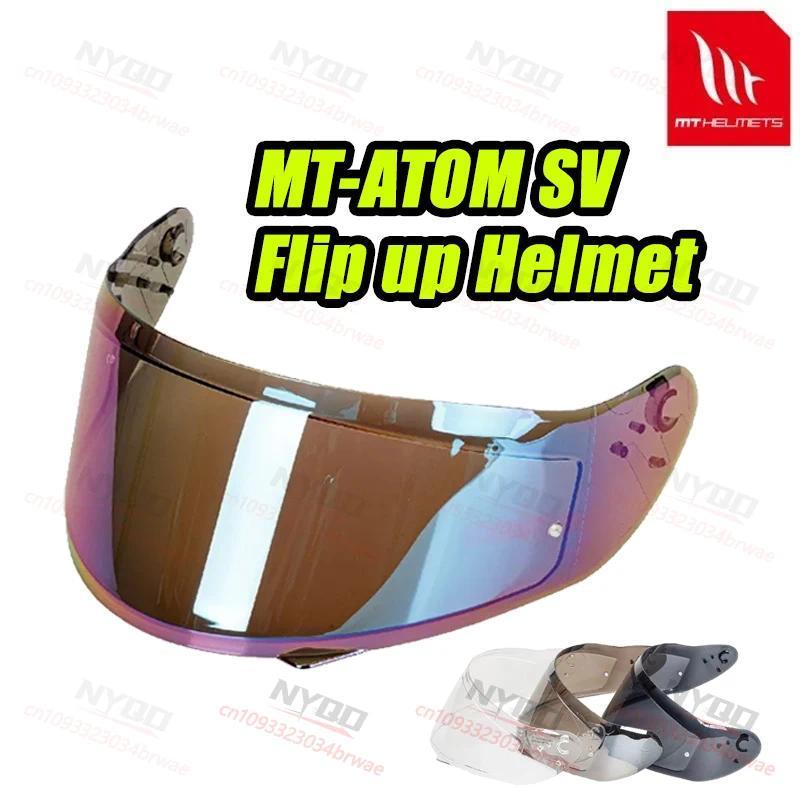 MT ATOM SV Helmet Replacement Shield MT-V-16 Helmet Visor Original MT Helmet Shield  Viseira Capacet