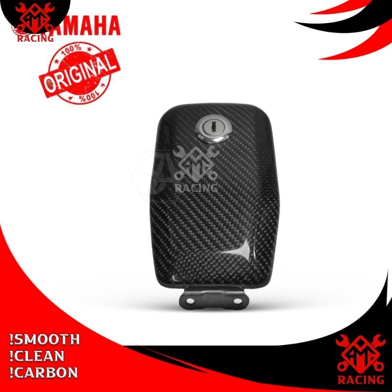 CARBON KEVLAR - Tutup Tangki RX King Variasi Karbon Carbon Kevlar