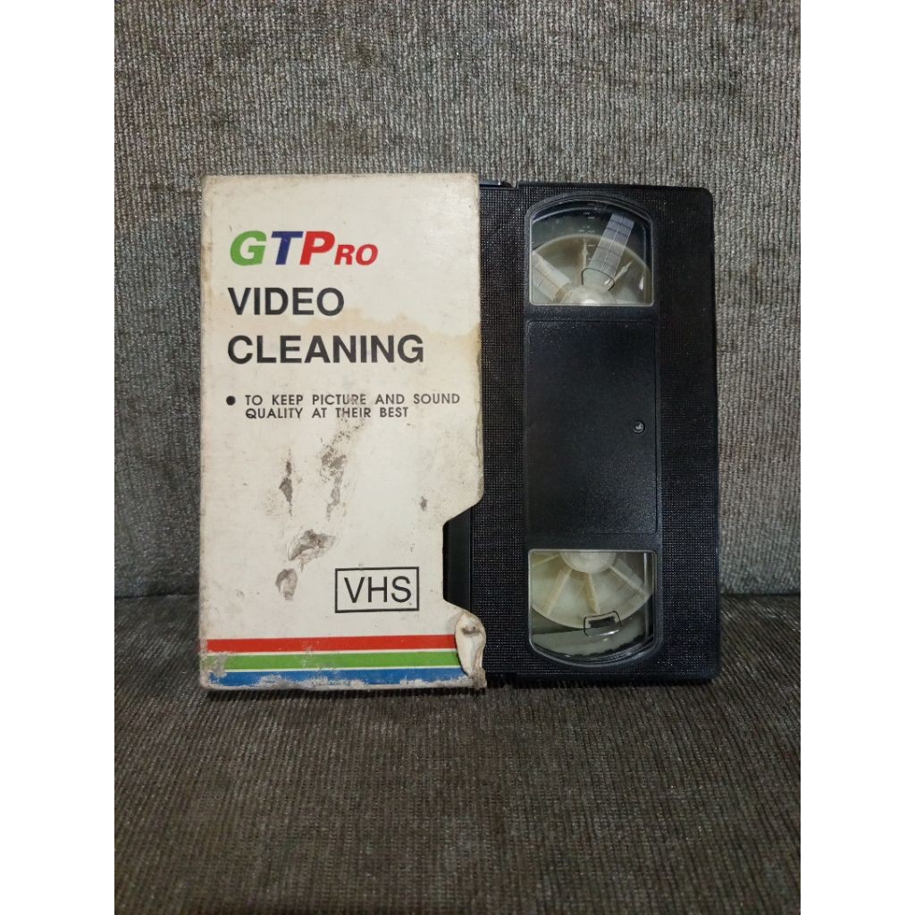 Head Cleaner vhs vcr - gtpro video cleaning