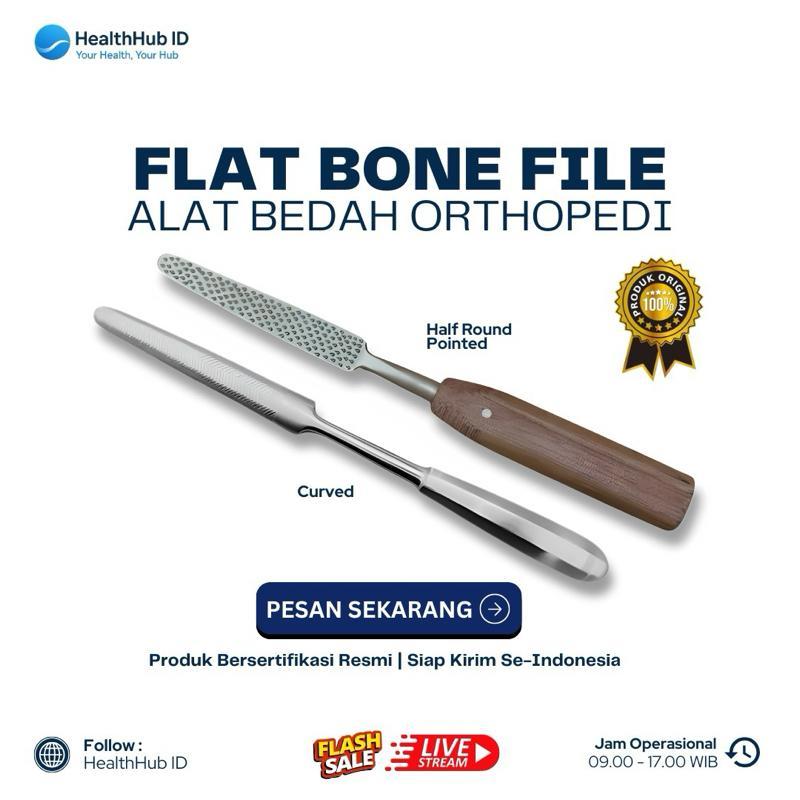 Flat Bone File Alat BEdah Orthopedi