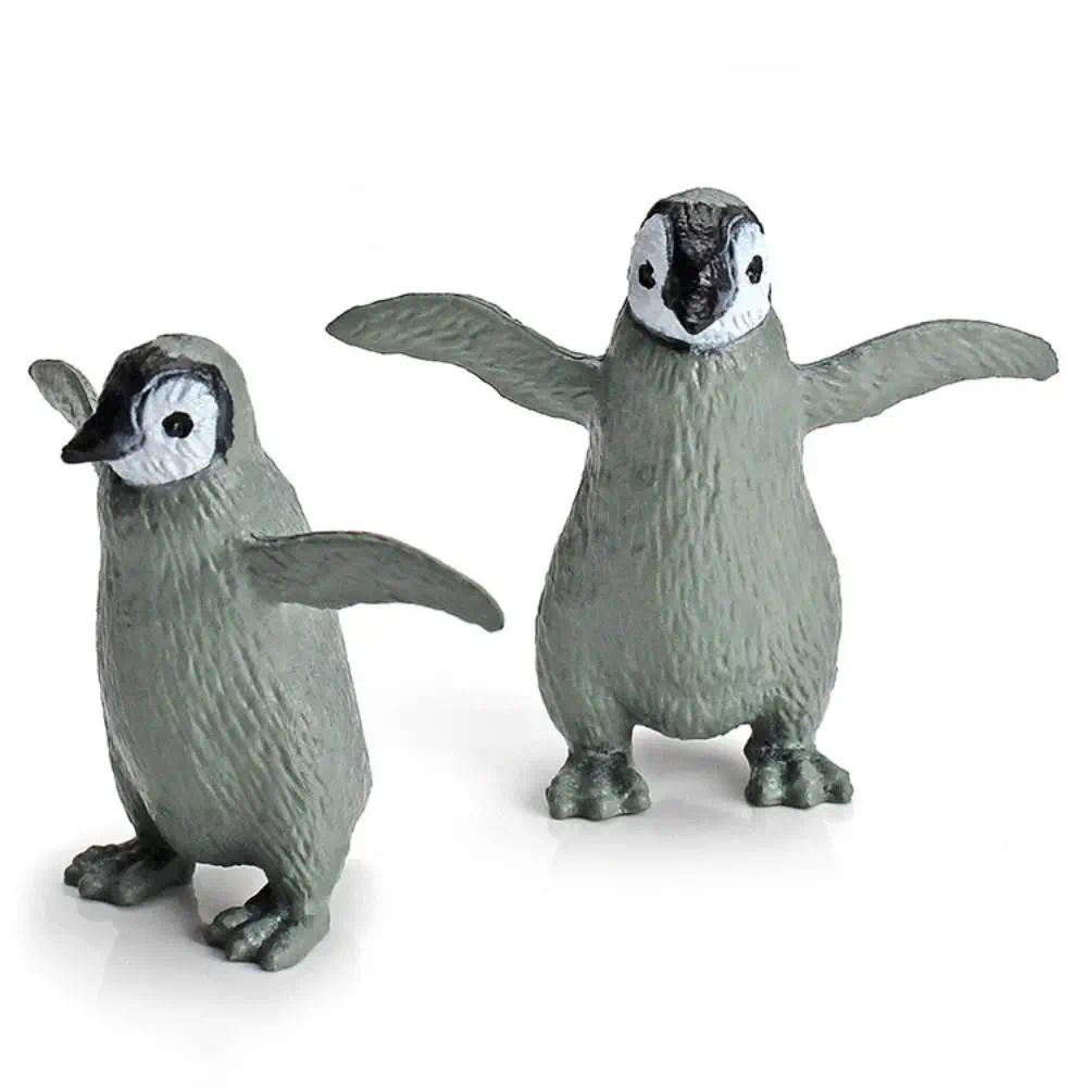 Simulation Pengu Models Animals Model South Pole Penguin Action Figures Miniature PVC Doll South Pol