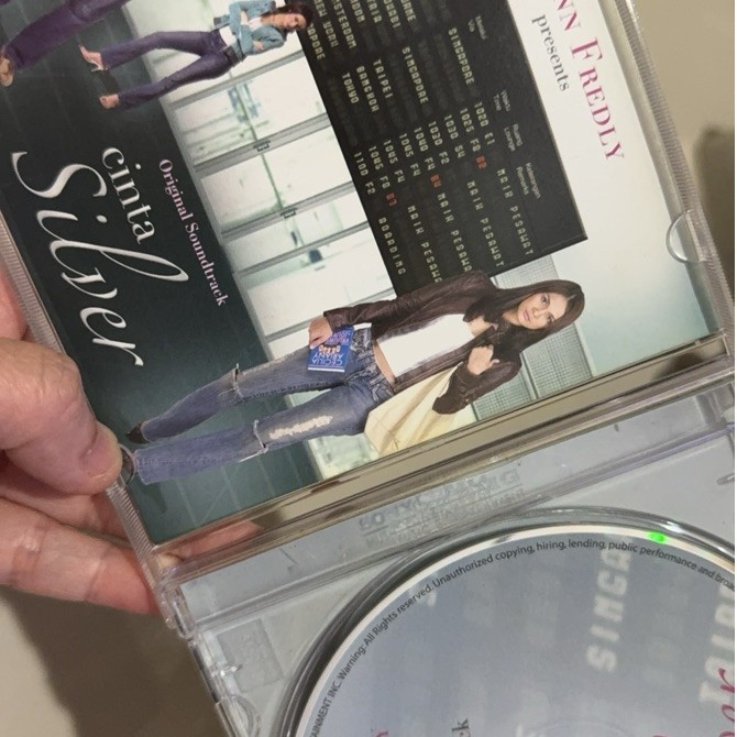 GLENN FREDLY OST CINTA SILVER CD ALBUM