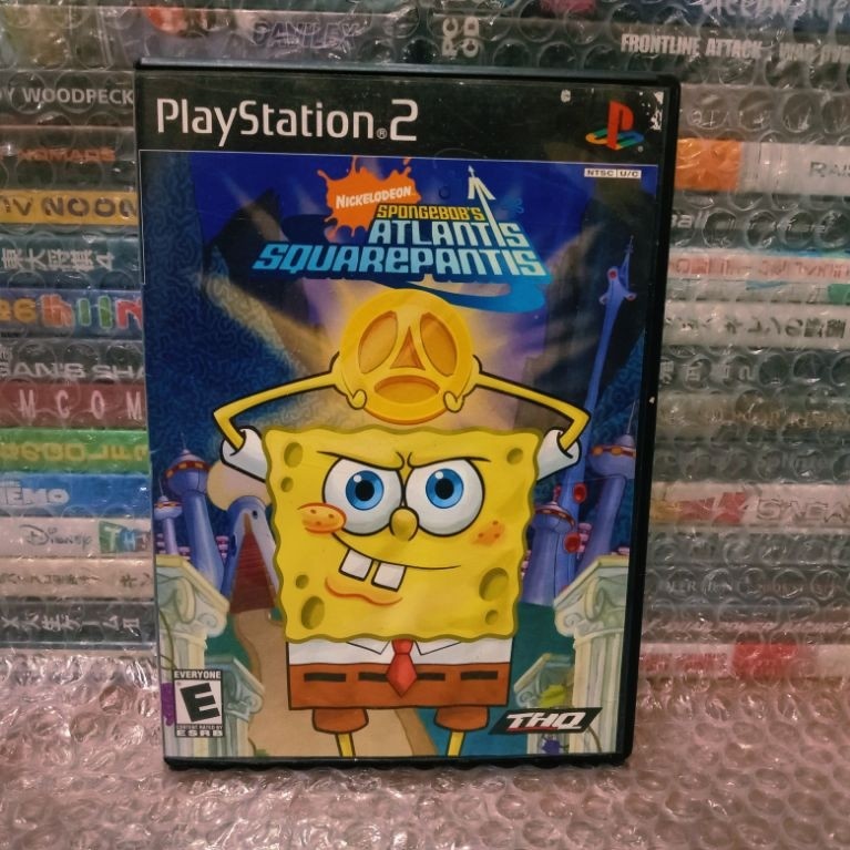 Game PS2 Original Spongebob's Atlantis Squarepant US