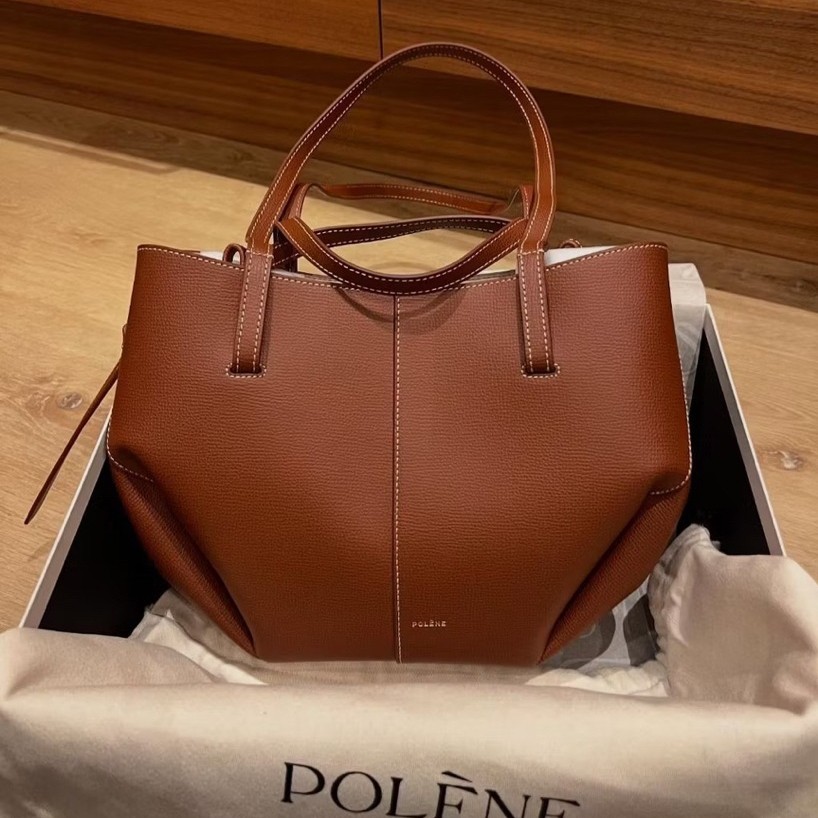 Polene Mini Cyme Cognac