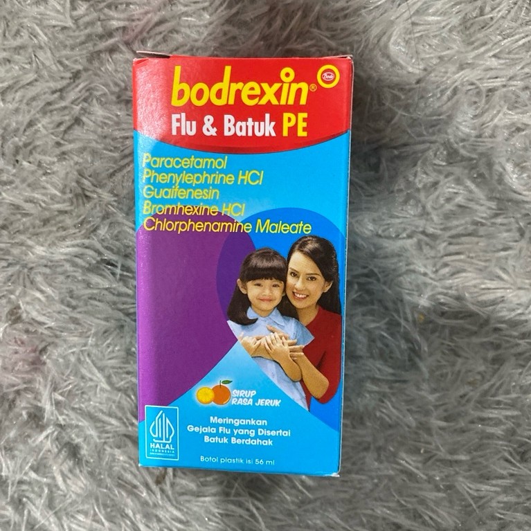 Bodrexin sirup 60ml batuk pilek anak