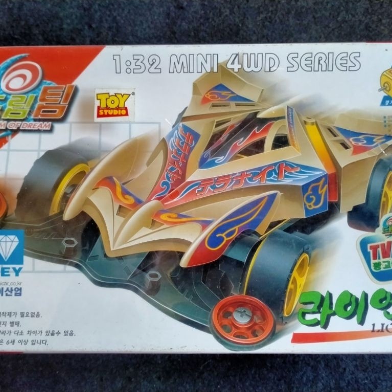Mini 4WD Auldey Team of Dream " Lion King "