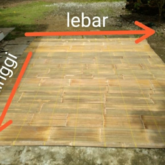 PAKET TIRAI BAMBU ,krey bambu,kerai / tirai bambu 2m x 2m.