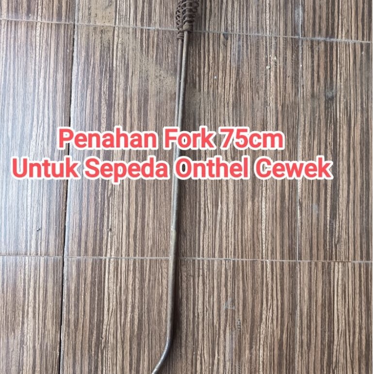 Penahan Fotk Sepeda Onthel Cewek