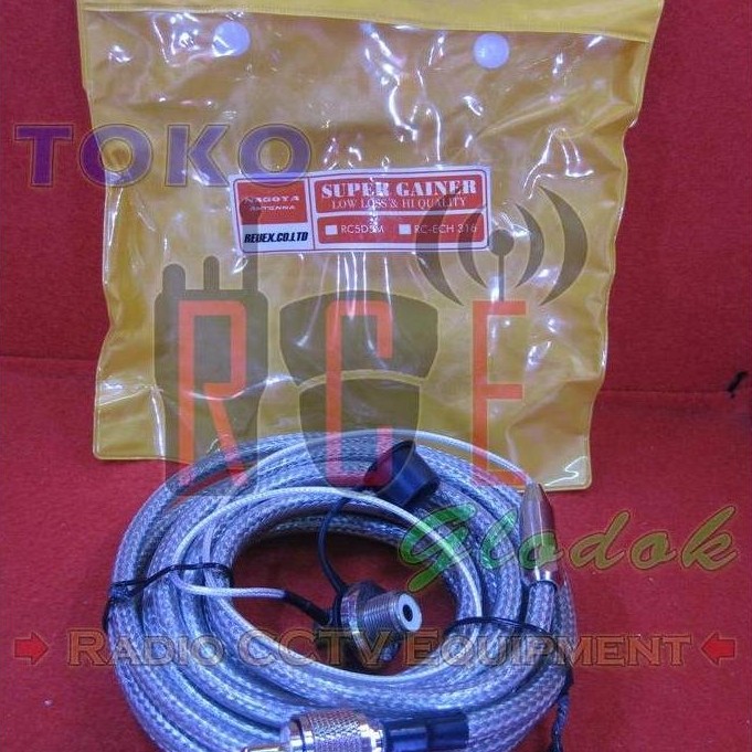 Grosir Kabel Bracket Mobil Nagoya Antenna Rc5D5M Rc-5M Super Gainer