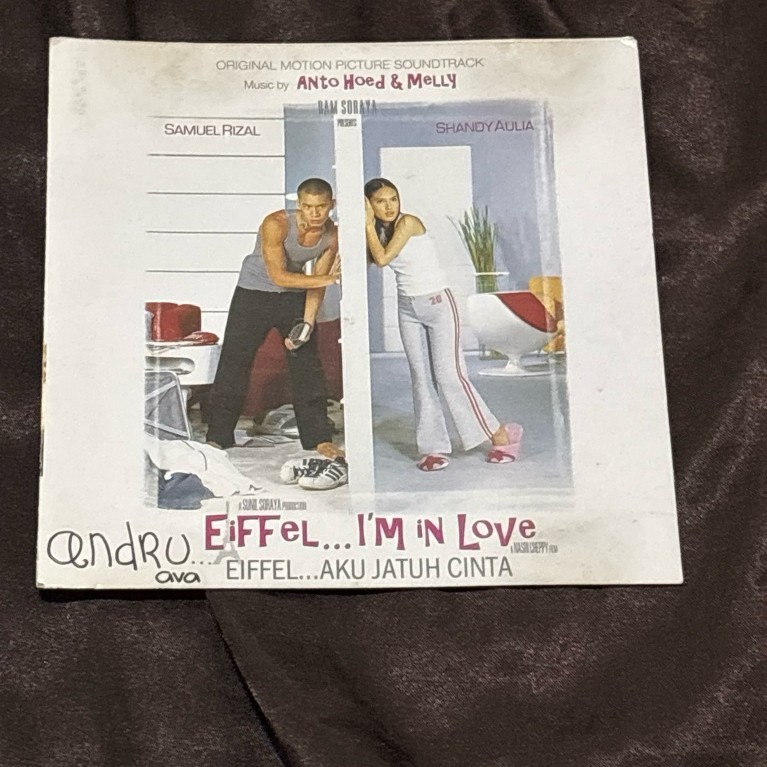 CD ALBUM ANTO HOED DAN MELLY EIFFEL IM IN LOVE ORIGINAL