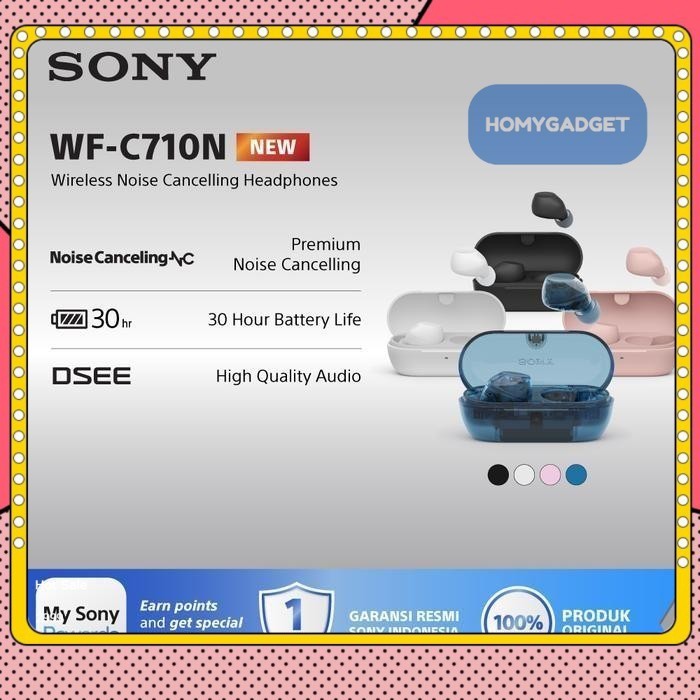 Sony WF-C710N / WFC710N / WF C 710N / WF C 710 N ANC TWS Truly Wireless Noise-Canceling Earbuds