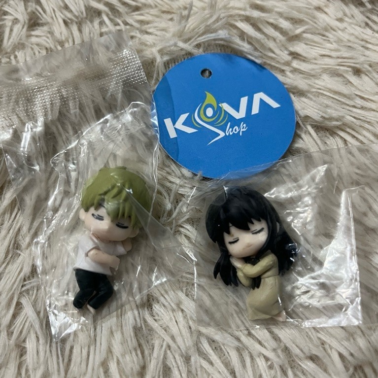 mini figure yor loid spy x family nemurasetai gashapon mini figure sleeping loid yor capsule toy