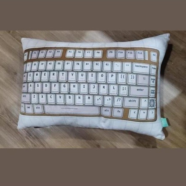Murah Bantal Custom Keyboard Evo75 Blizzard Pillow - Bantal Keyboard