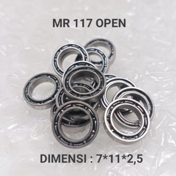 BEARING Spinning reel pancing MR 117 OPEN 7x11x2,5