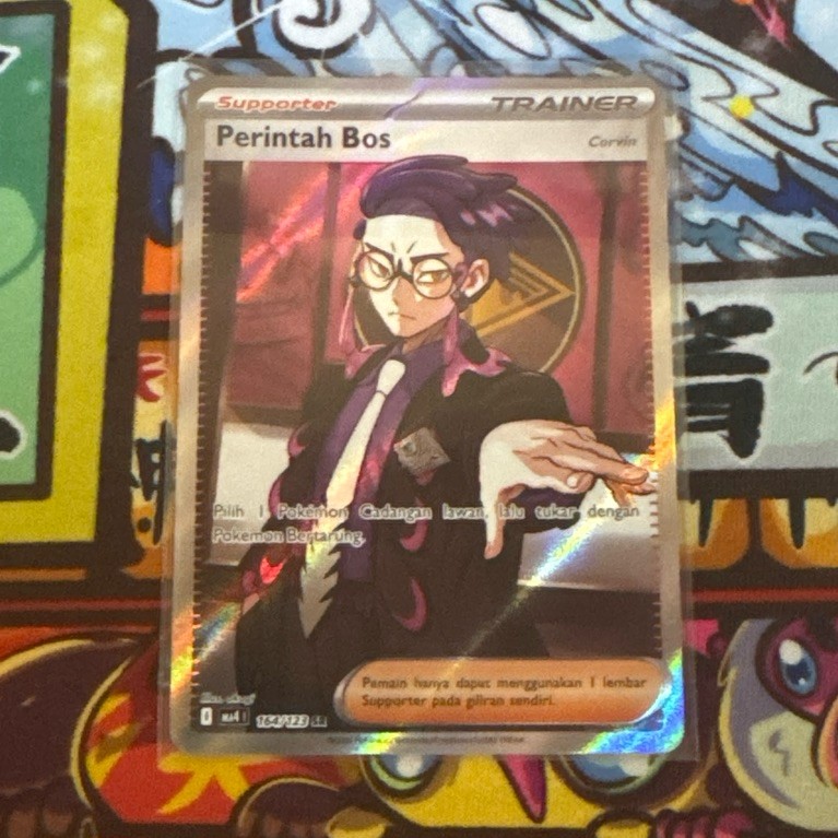 Perintah Bos SR Corvin Pokemon TCG Indonesia