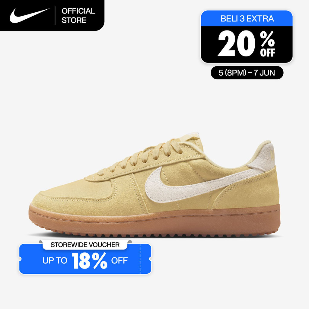 Nike Women's Field General "Butter" Shoes - Soft Yellow [IF1743-700]