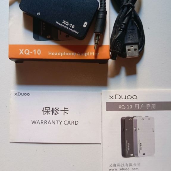 xDuoo XQ-10 headphone amplifier