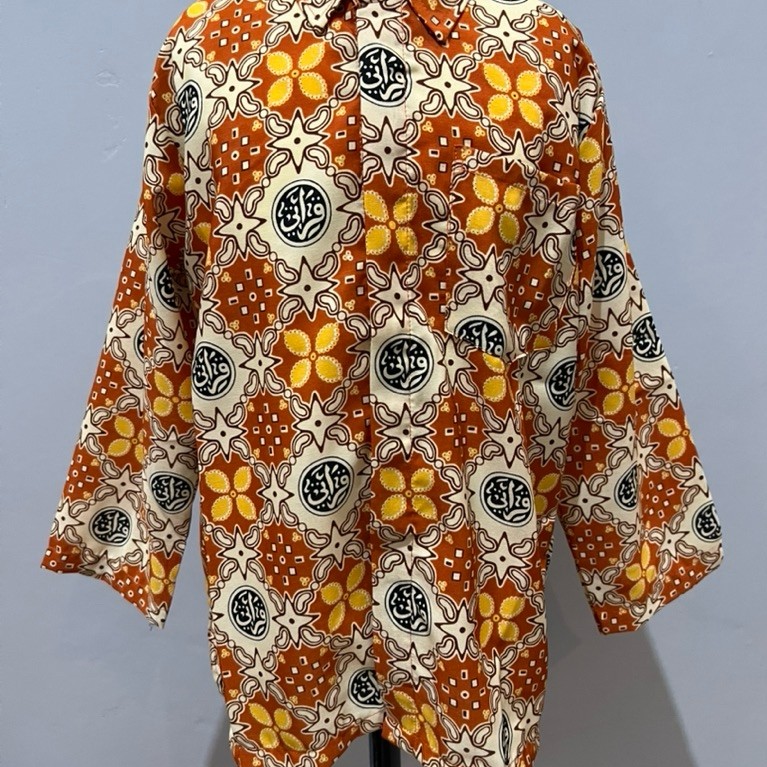 Seragam batik sd Qiroati terbaru batik sd Qiroati seragam sd Qiroati orange batik sd Qiroati cowo/ce