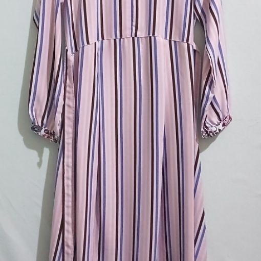 PRELOVED Gamis Salur Pink by Lidia Hadiwinoto - Size S