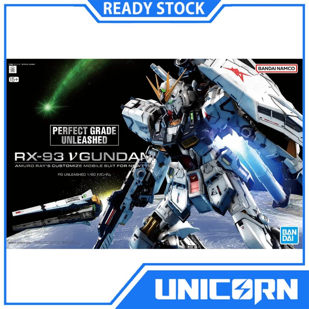 PG Unleashed Nu 1/60 Gundam Bandai PG Nu Unleashed