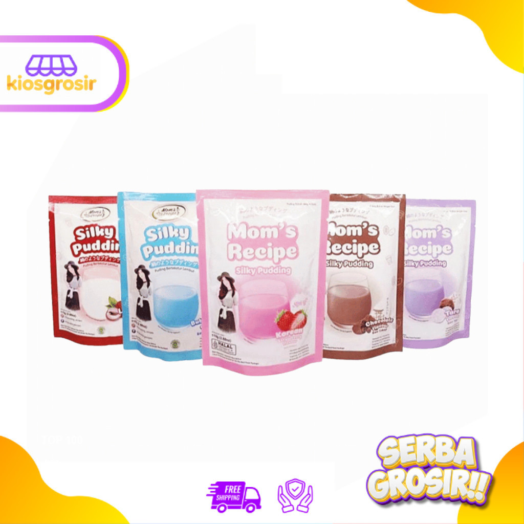 KIOSGROSIR Silky Pudding Forisa Mom's Recipe 110 g PUYO POUCH Puding Dessert Agar