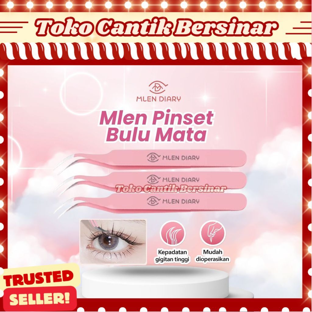 MLEN DIARY - Tweezer - Pinset Bulu Mata