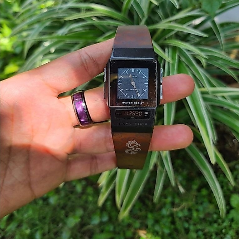 Jam tangan Casio Film FS-01 vintage rare item original