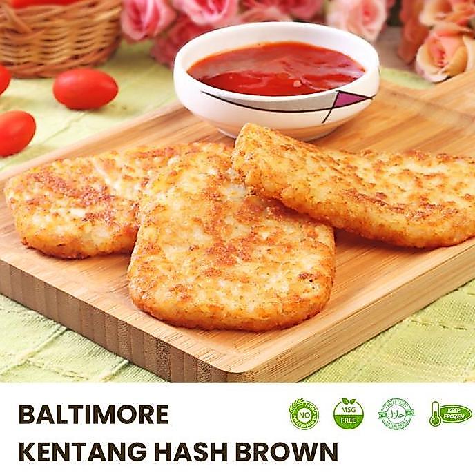 Verdura- Best Seller Kentang Hash Brown Renyah Gurih Mantap 1 Kg 