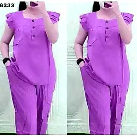 Setelan Bangkok 7/8 Rayon Premium Adem | One Set Jumbo Rayon Twill LD 120 Kancing 3 Polos / Setelan 