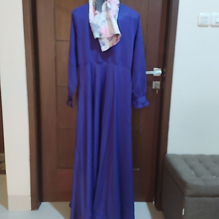 Fashion - Gamis Toyobo Purple