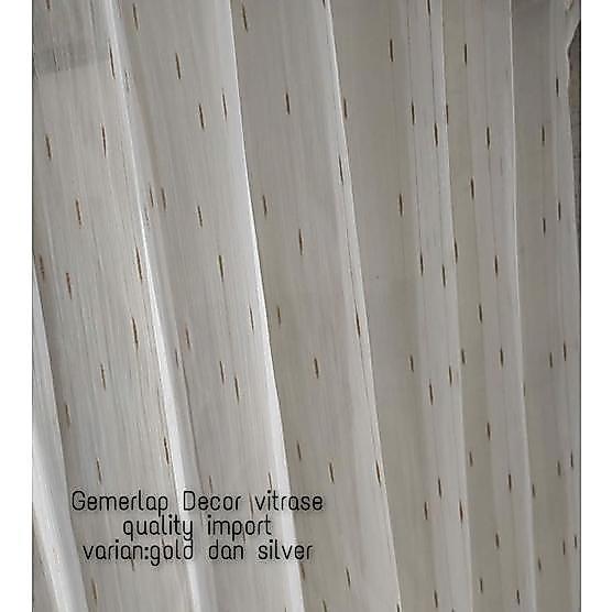 Vitrase Gorden/Vitrase Polos/Gorden Siang/Vitrase Plisket/Vitrase Import