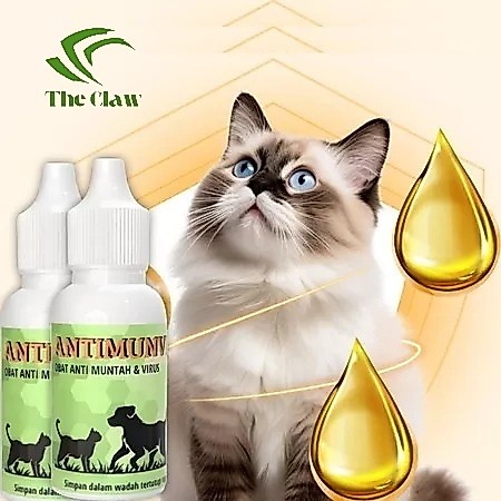 (The Claw) Antimunvi Anti Muntah Kucing Anjing obat muntah