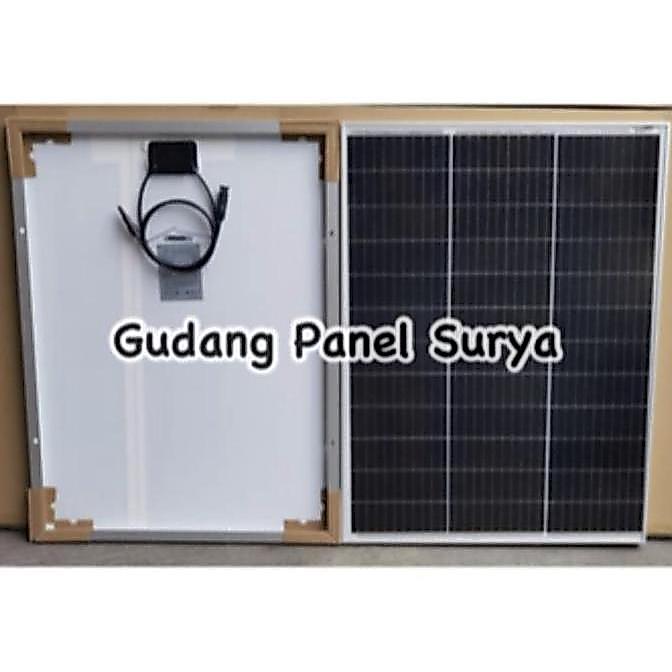 2 Panel 120WP Mono GH / Maysun 120WP Monocrystalline + Packing Kayu