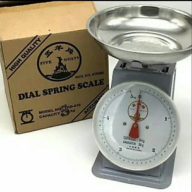 Timbangan kiloan Duduk Dengan Ukuran 5KG