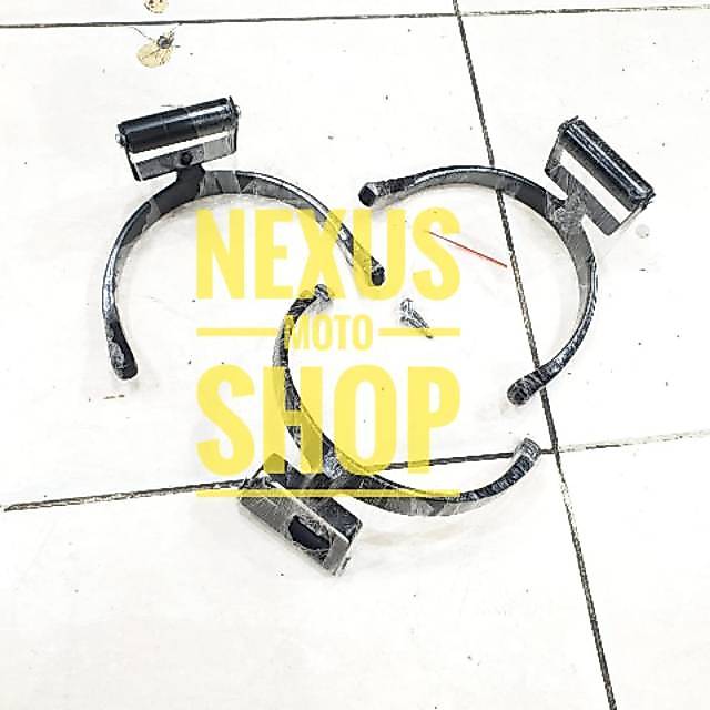 Bracket gps hp nmax holder hp gps nmax braket dudukan hp gps nmax  bracket holder nmax