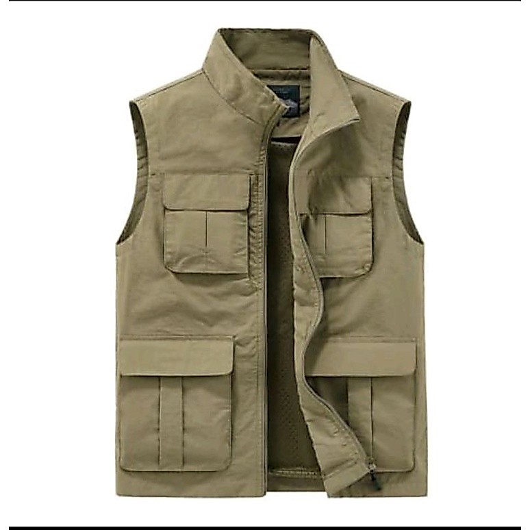 COD jaket rompi pria/rompi tebal/rompi keren