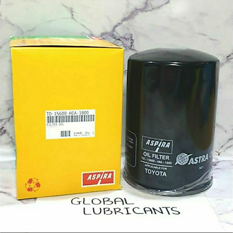 Filter Oli Aspira Kijang Krista/ LGX/ LSX/ Kapsul Diesel/ Hiace/ BU15 Dyna Rino/ HIA
