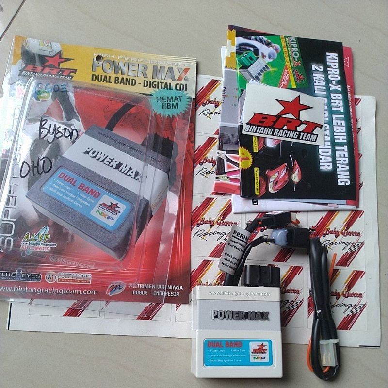 POWER MAX DUAL BAND DIGITAL CDI ECU DB BRT YAMAHA BISON BYSON TR TUNE UP RACING TERBARU TERMURAH