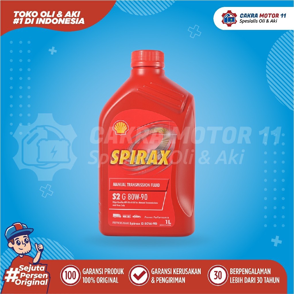 Shell Spirax S2g 80w90 1lt