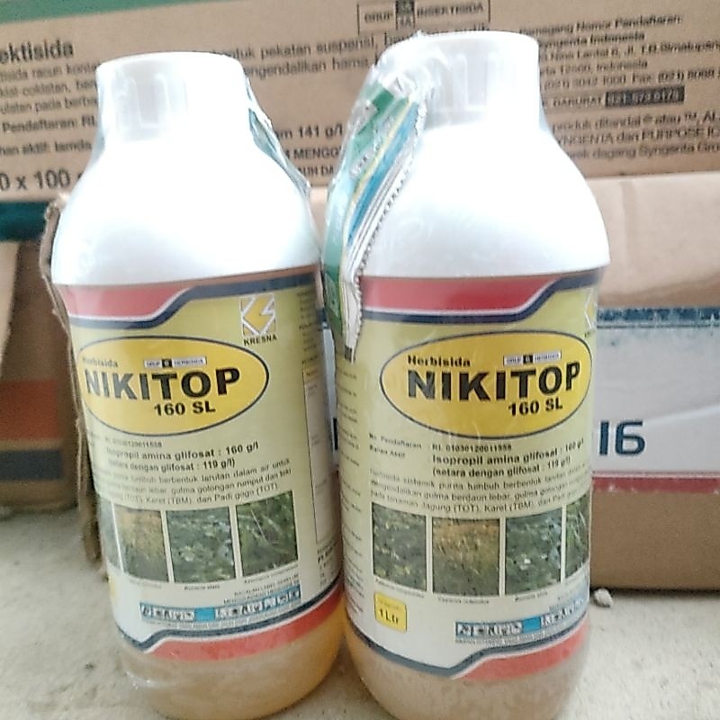 NIKITOP 160 SL HERBISIDA SISTEMIK ISI 1 L