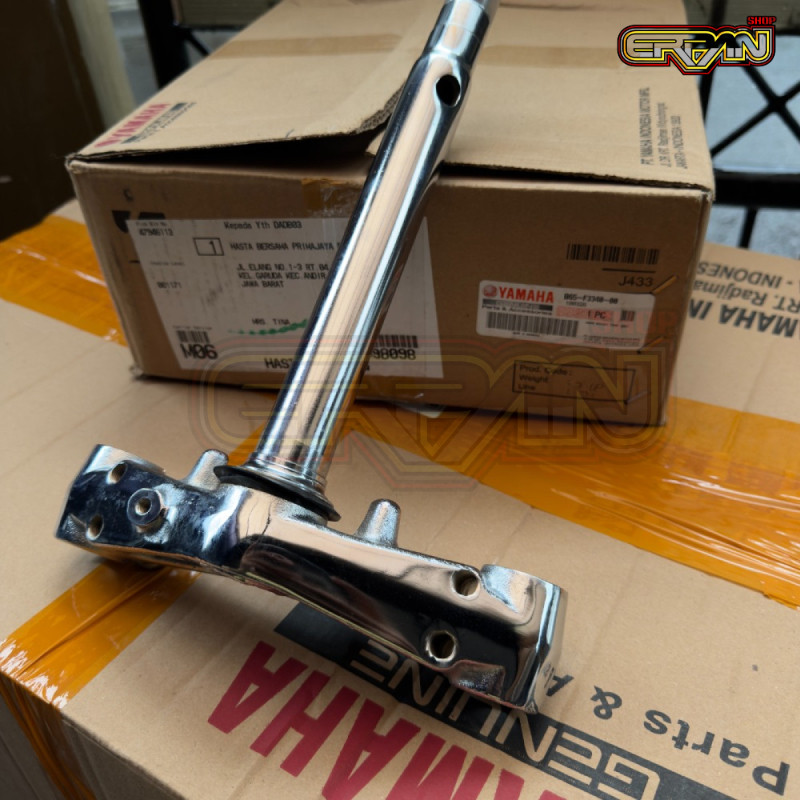 SEGITIGA BAWAH CHROME CROME T STANG AEROX 155 ORI ASLI YGP