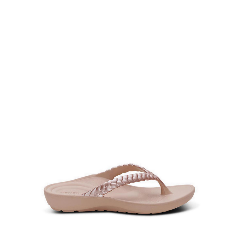 Aetrex Vicki Women's Sandals - Lt Pink Gloss
