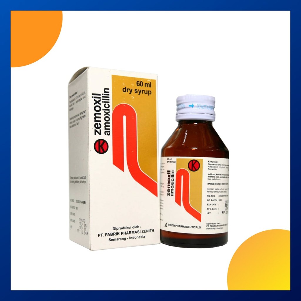ZEMOXIL SIRUP 1 BOTOL @ 60 ML
