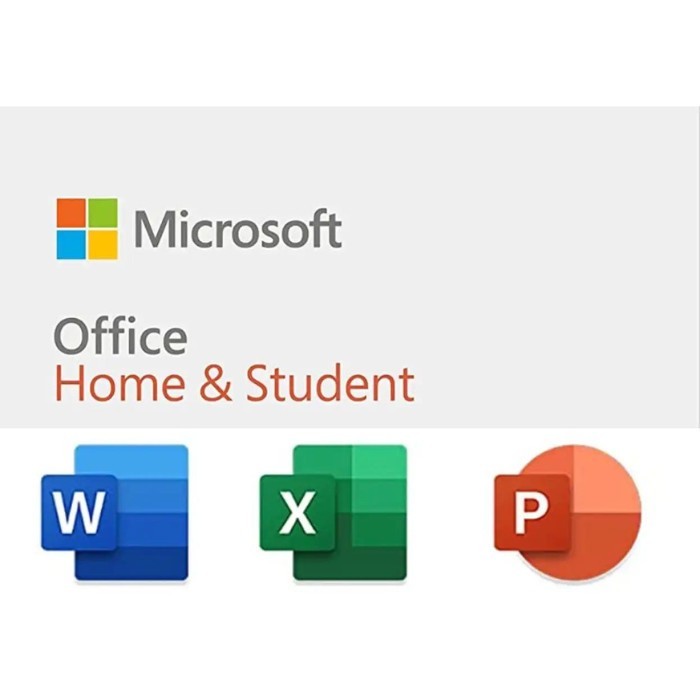 SOFTWARE MICROSOFT OFFICE HOME & STUDENT LIFETIME