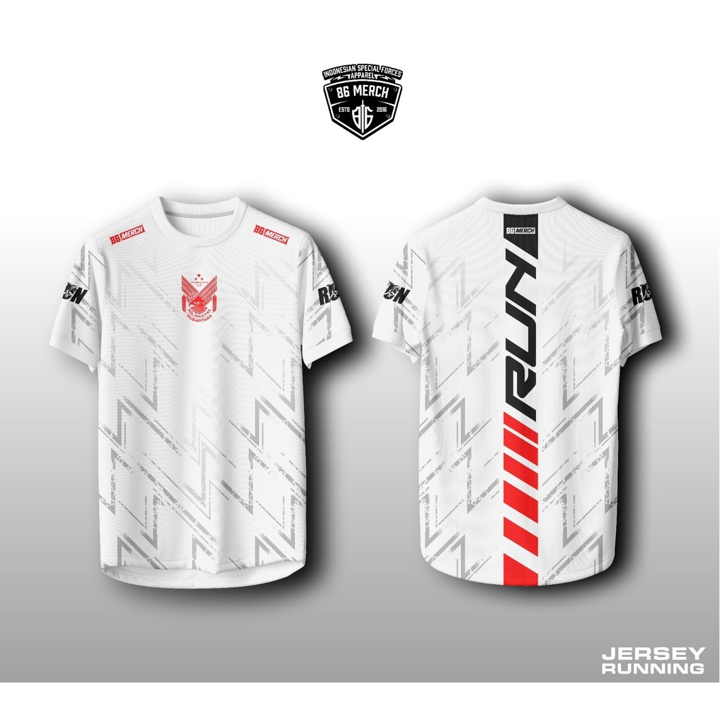 JERSEY RUNING SOLIDARITAS NUSANTARA PUTIH