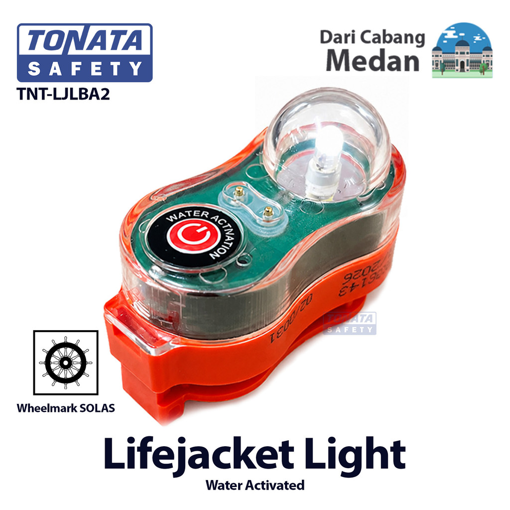 Life Jacket Light Lithium Battery / Lampu Jaket Pelampung Keselamatan Laut / Sea Rescue Indication S