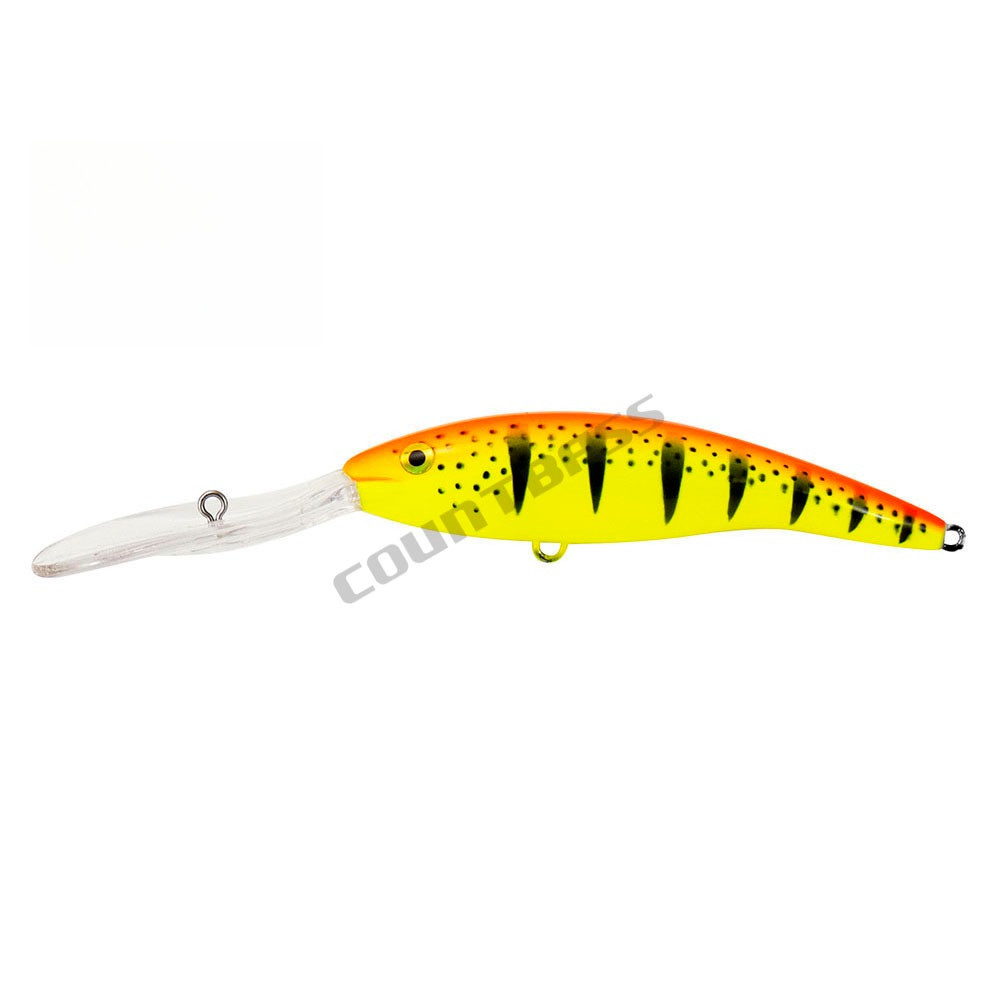 Countbass Floating Crankbaits 110mm 4-21/64" 22g 25/32 oz. Dive 9m 30' Deep Tail Wobbler La Peche Au