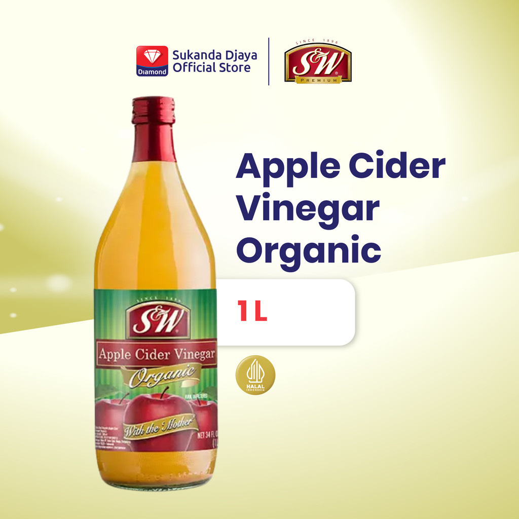 S&W - Apple Cider Vinegar Organic 1L