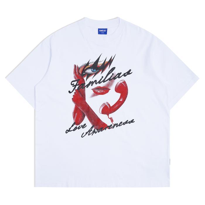 Familias - White T-Shirt - Leyn Ts - XL