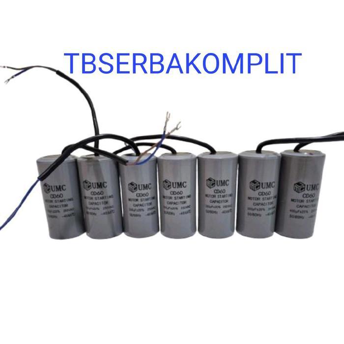 Kapasitor CD60 250V 100uf / 150uf / 200uf / 250uf / 300uf / 350uf / 400uf Motor Starting Capasitor C